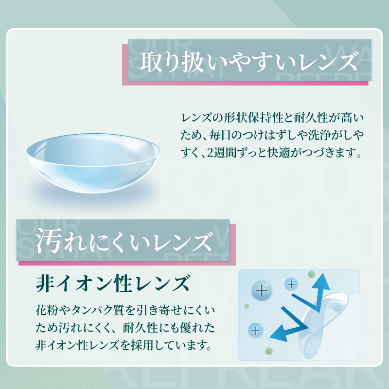 クリアレンズ ツーウィークリフレアUV [Refrear] | 2week
