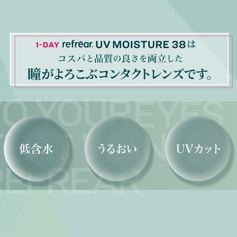 เลนส์ใสเลนส์ UVM38 | 1วัน 