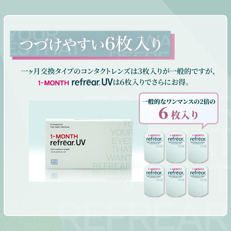 เลนส์ใสเลนส์ | 1 เดือน 