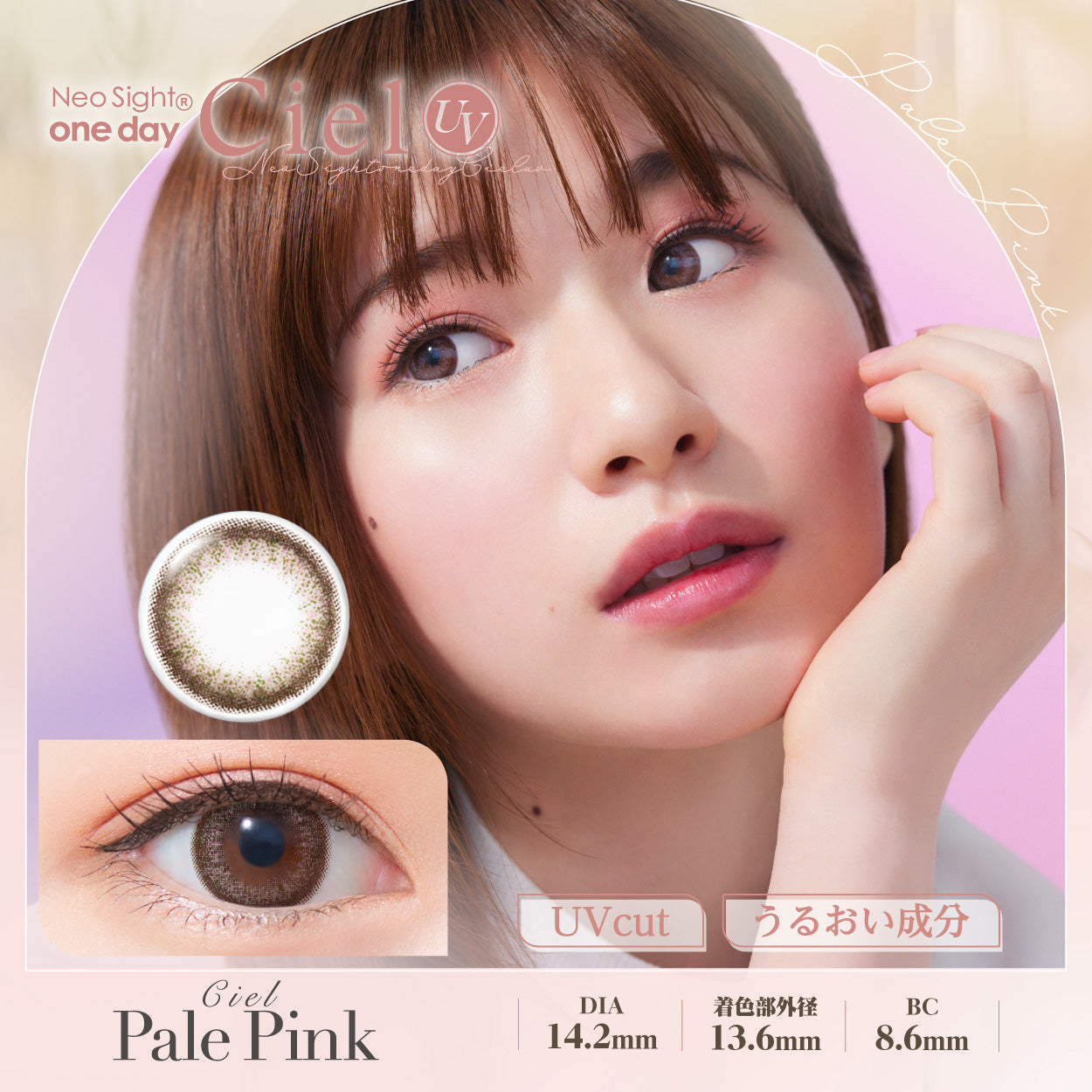 Ciel Pale Pink | 日抛