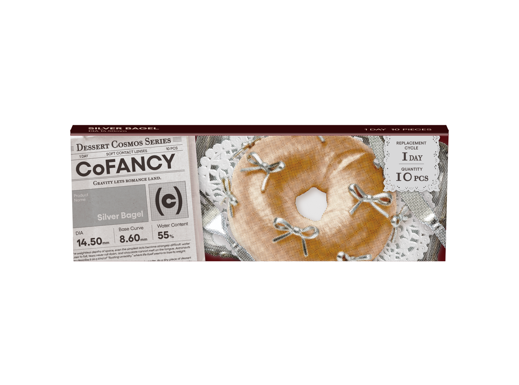 Pretzel de prata [CoFANCY] | 1 dia