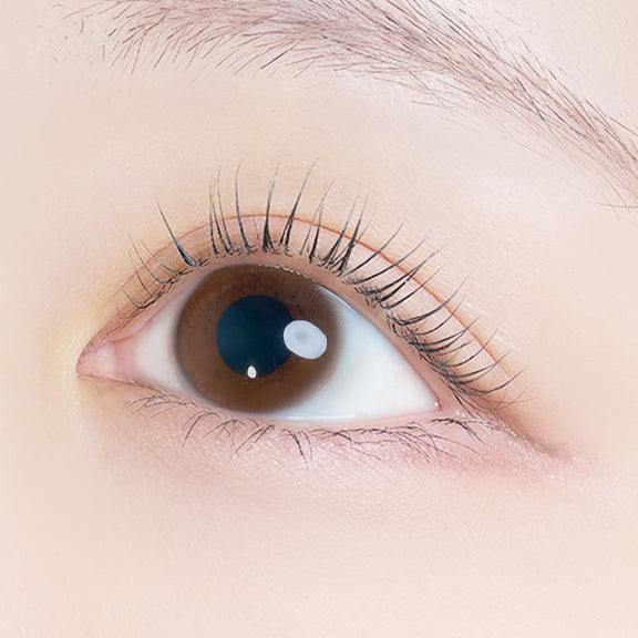 Yuka Brown [Kaica] | 1day Colored Contact Lens - DIA 14.2mm | Push