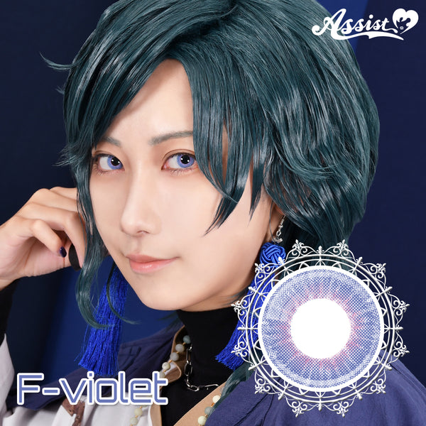 エフ バイオレット [Favil] | 1dayカラコン - DIA 14.0mm | Push!Color