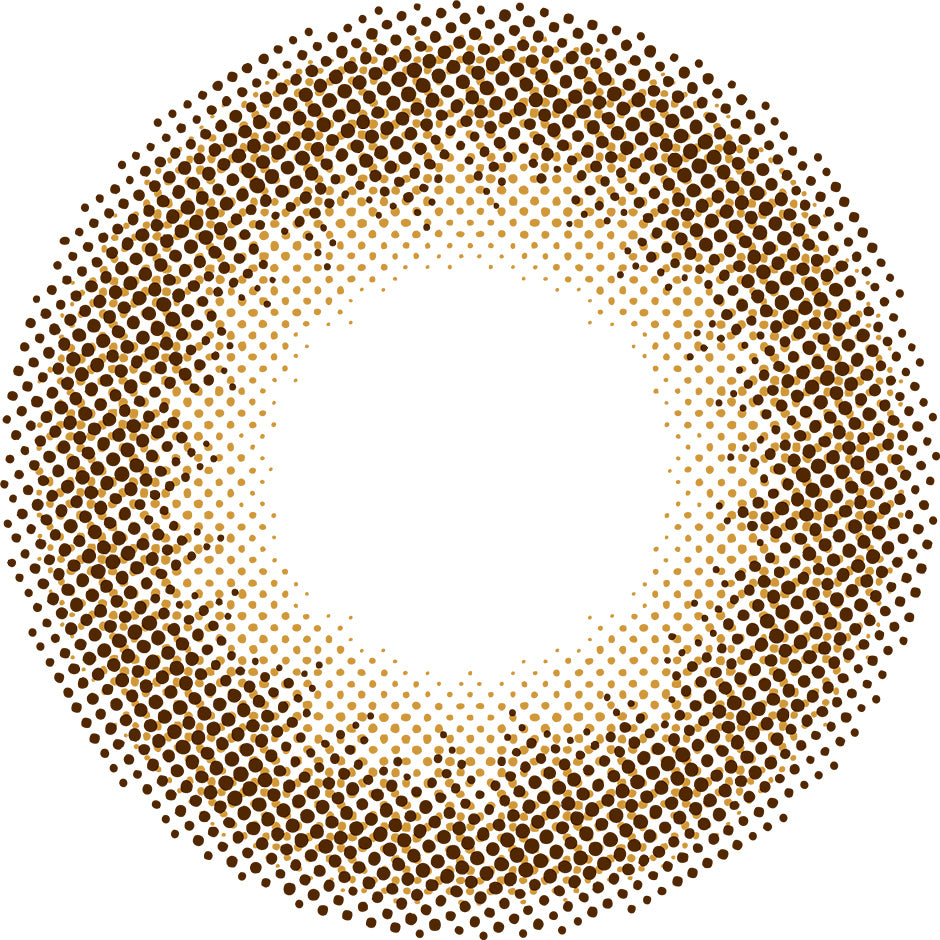 カラーコンタクトレンズ、TOPARDS デートトパーズ トーリックレンズ | CYL(-0.75)/AXIS(180°) | 1dayのレンズ画像